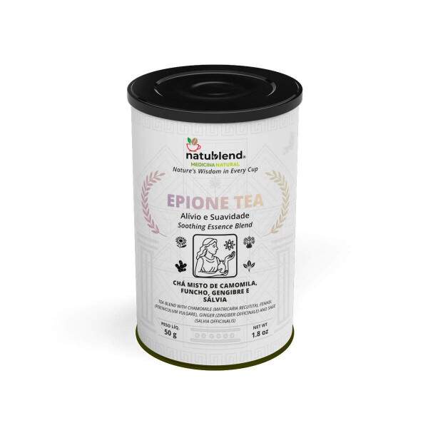 EPIONE TEA - Infuso Reconfortante para Conforto Dirio e Pausas Restauradoras - Lata - 50g