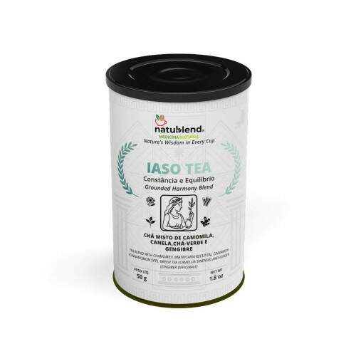 IASO TEA - Infuso Aromtica e Equilibrada Para o Bem-Estar Dirio - Lata - 50g