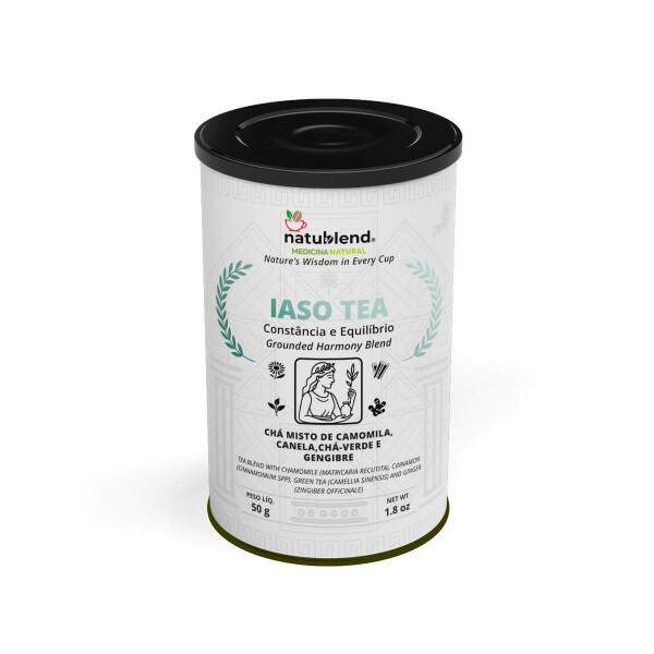 IASO TEA - Infuso Aromtica e Equilibrada Para o Bem-Estar Dirio - Lata - 50g