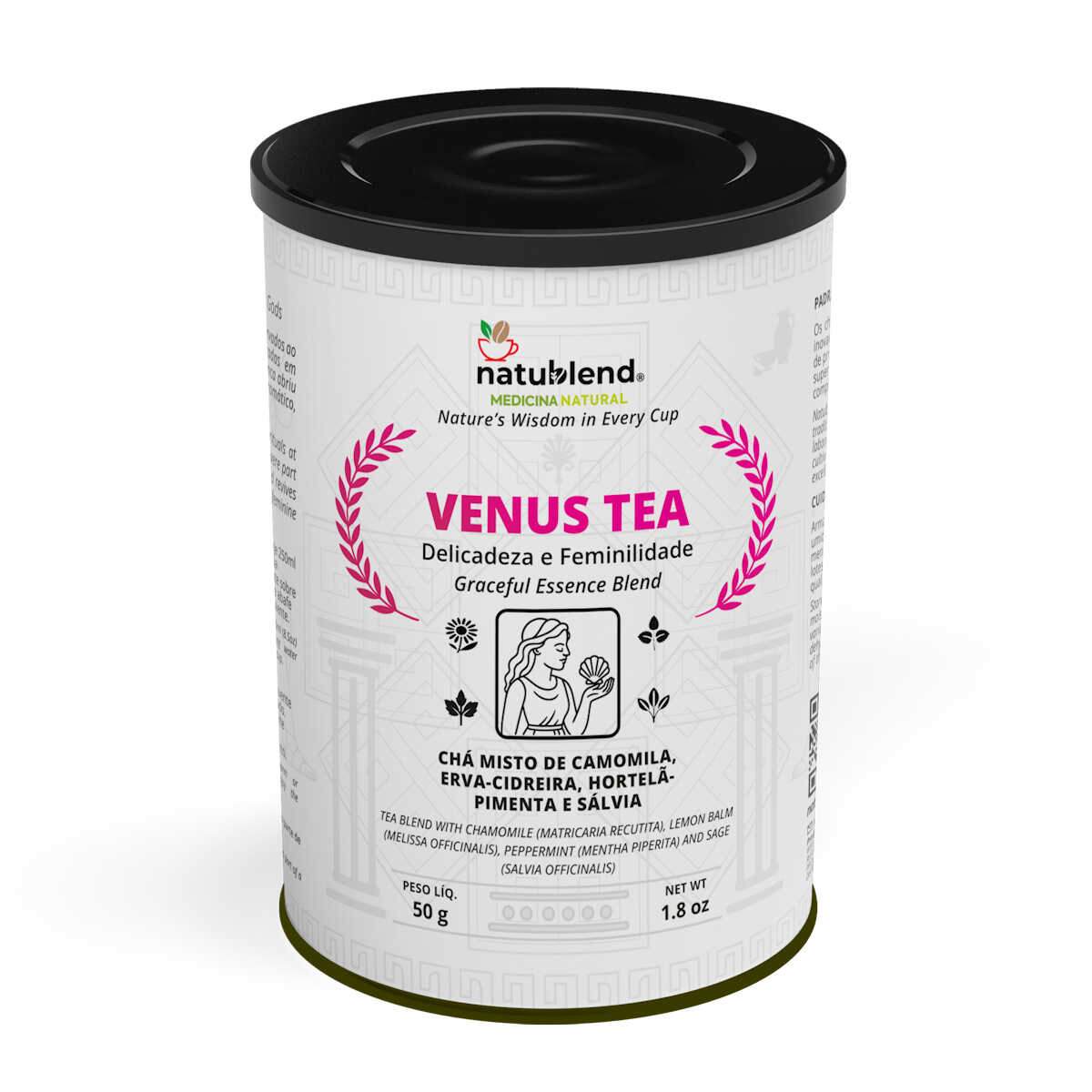 VENUS TEA - Infusão Floral Para o Bem-Estar Feminino com Sabor Delicado