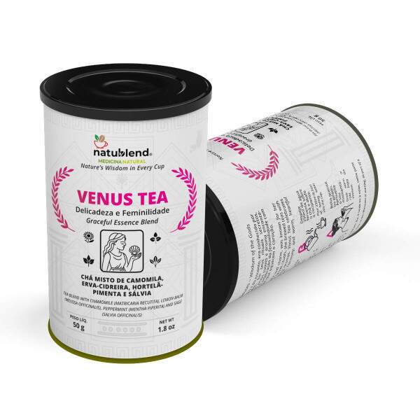 VENUS TEA - Infuso Floral Para o Bem-Estar Feminino com Sabor Delicado