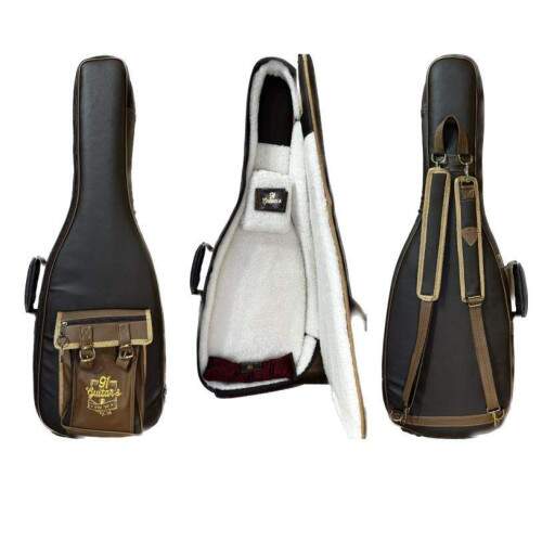 SuitCase Eleganc Para Guitarra, Forrado Com Pelego Marfim, 91 Guitars