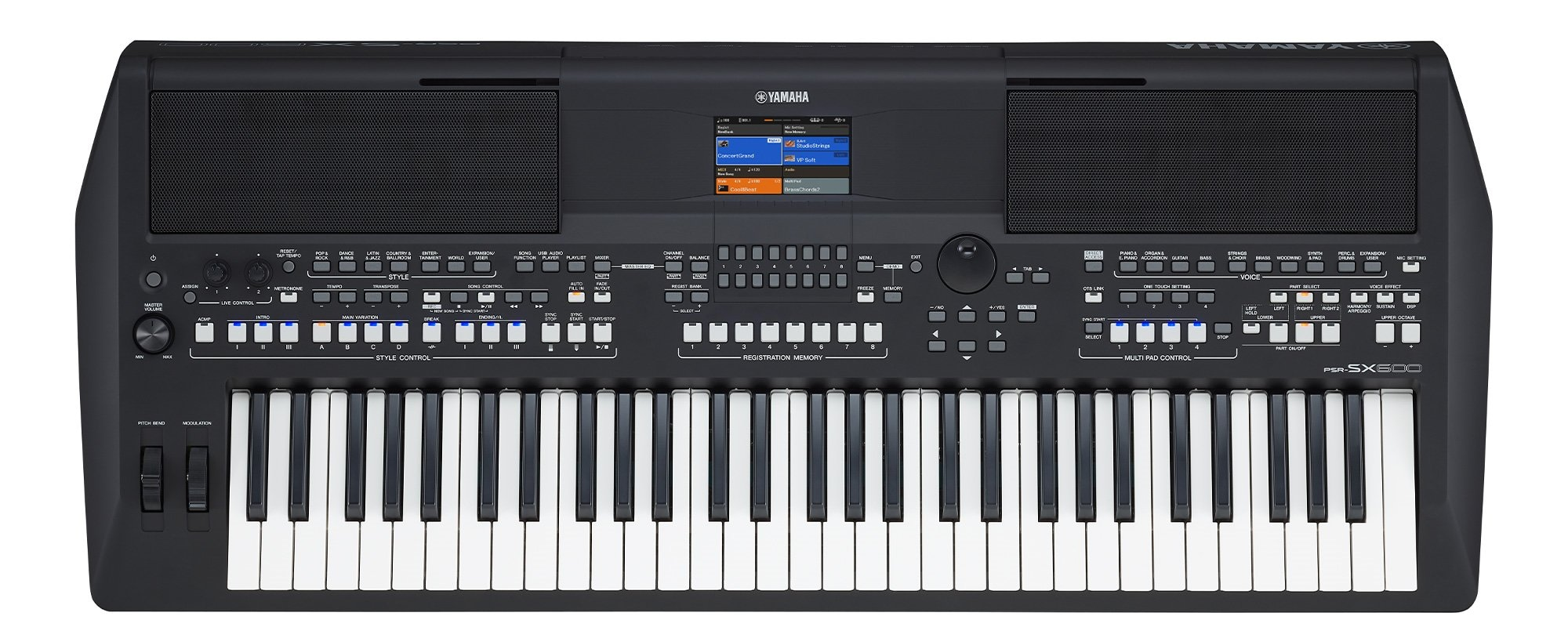 Yamaha PSR-SX600 61鍵 シンセサイザー Teclado Arranjador Yamaha PSR-SX600 - Mundo do Músico