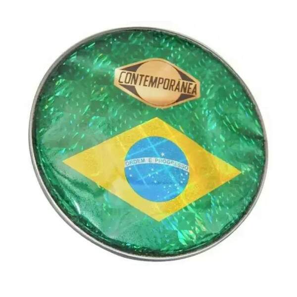 Pele Contemporanea Estampa Brasil 14 Polegadas - 52P