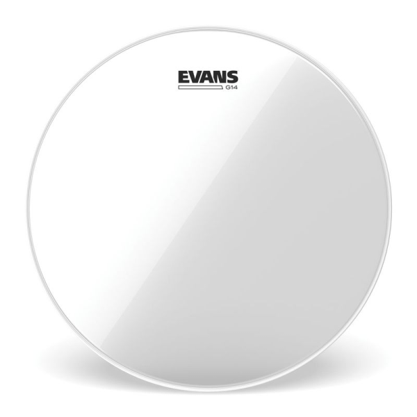 Pele Batedeira Evans G2 Clear 14 Polegadas Filme Duplo - TT14G2