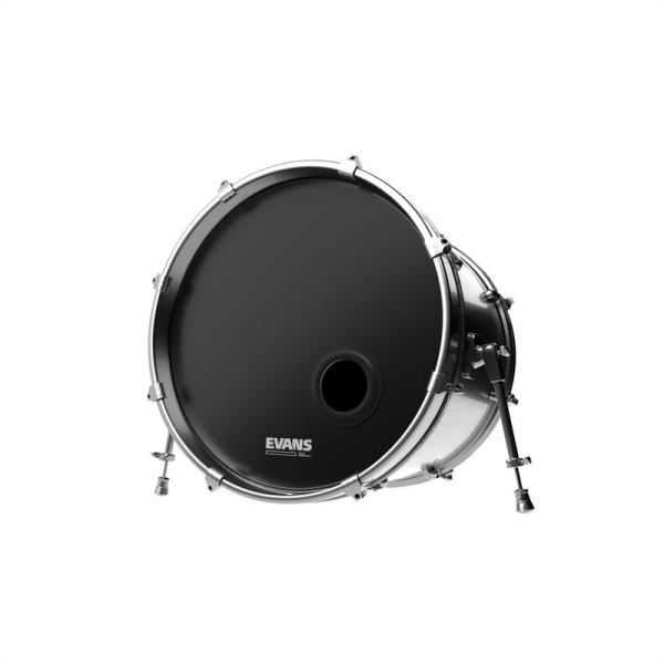 Pele Resposta Evans EMAD Reso Black 22 Polegadas - BD22REMAD