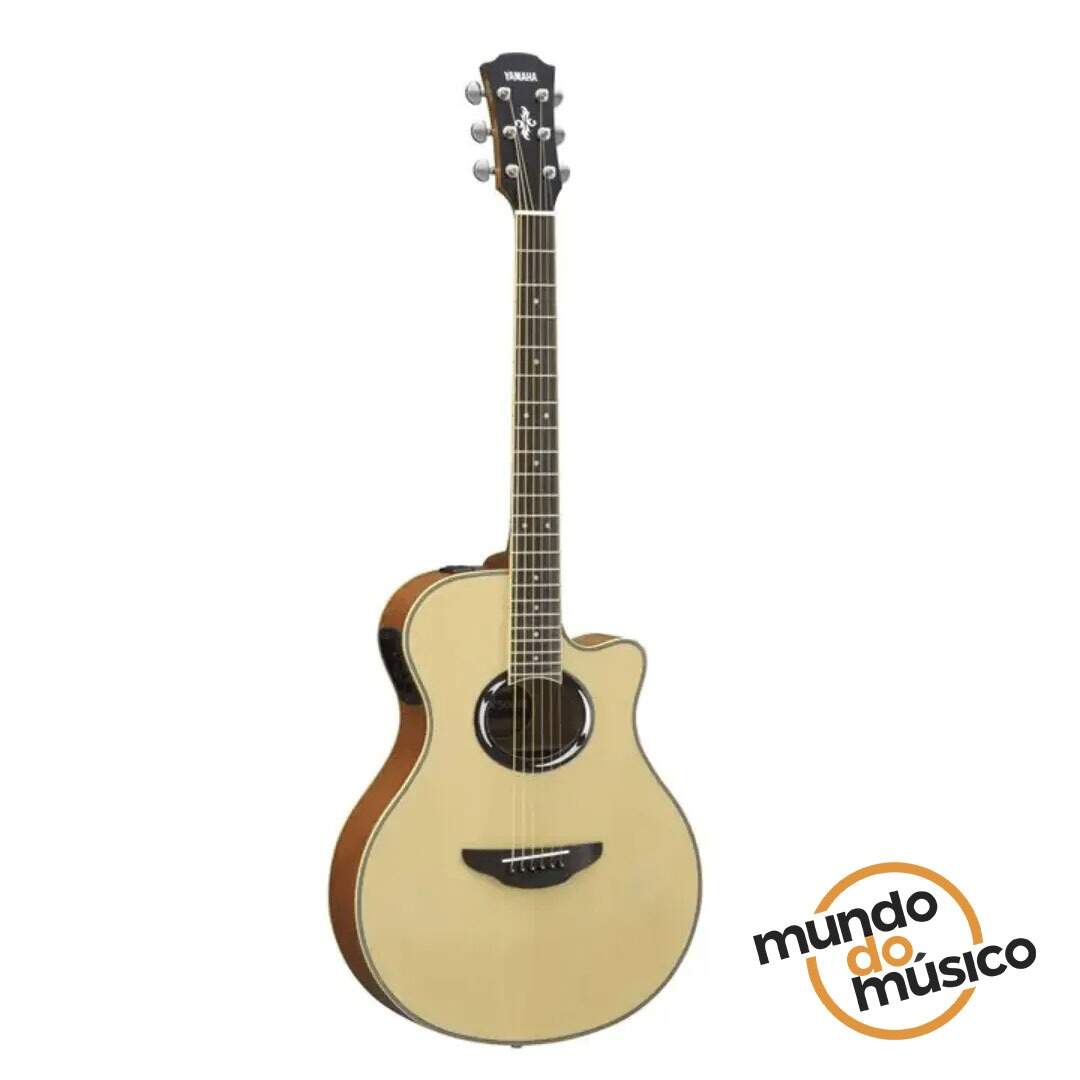Violão aço yamaha eletroacústico apx500III Natural - Mundo do Músico