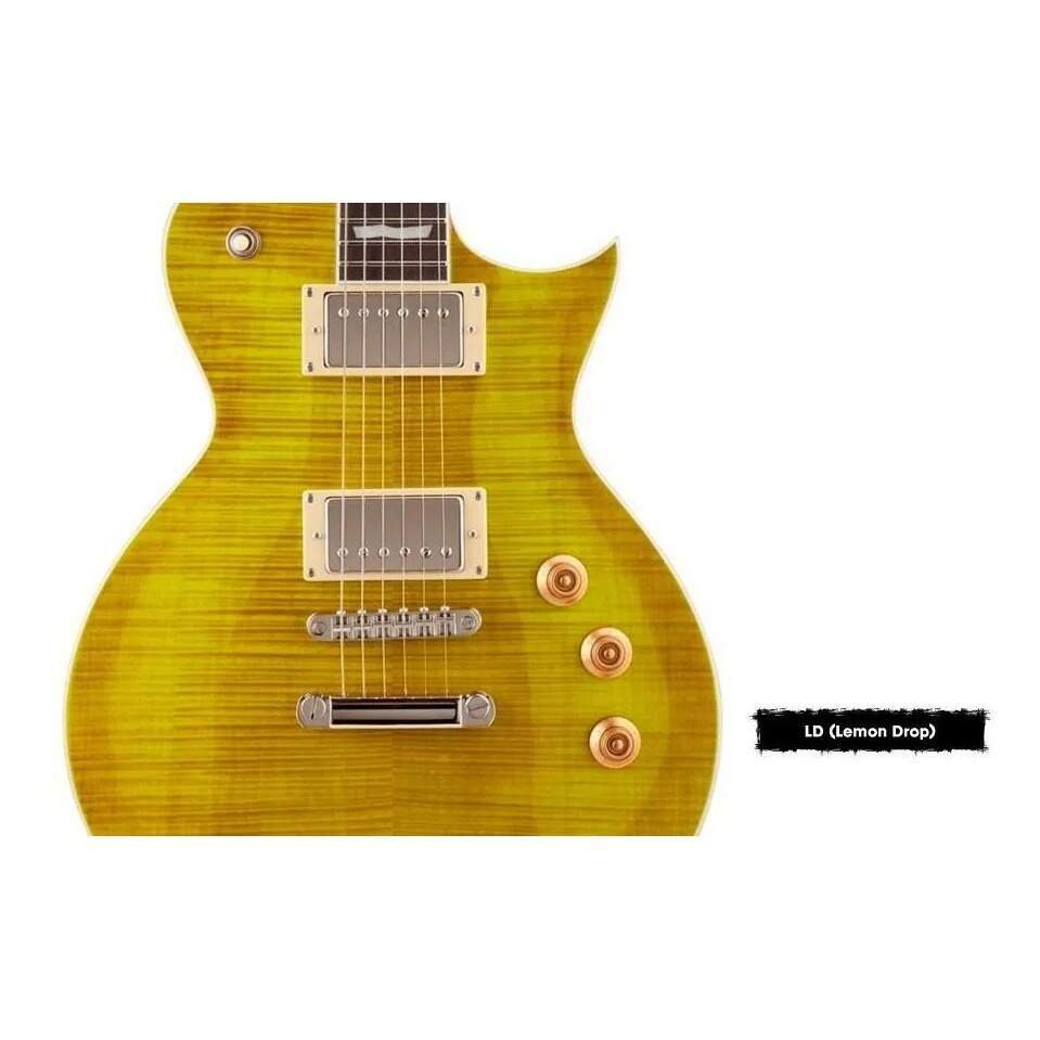 Guitarra ESP Les Paul LTD Flame Maple LEC256FM LD - Mundo do Músico