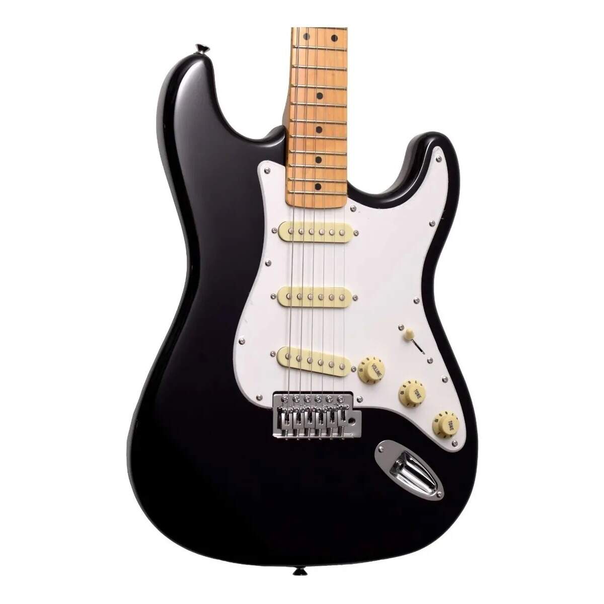 Guitarra Stratocaster SX SSt57 Vintage Series Preta Com Bag