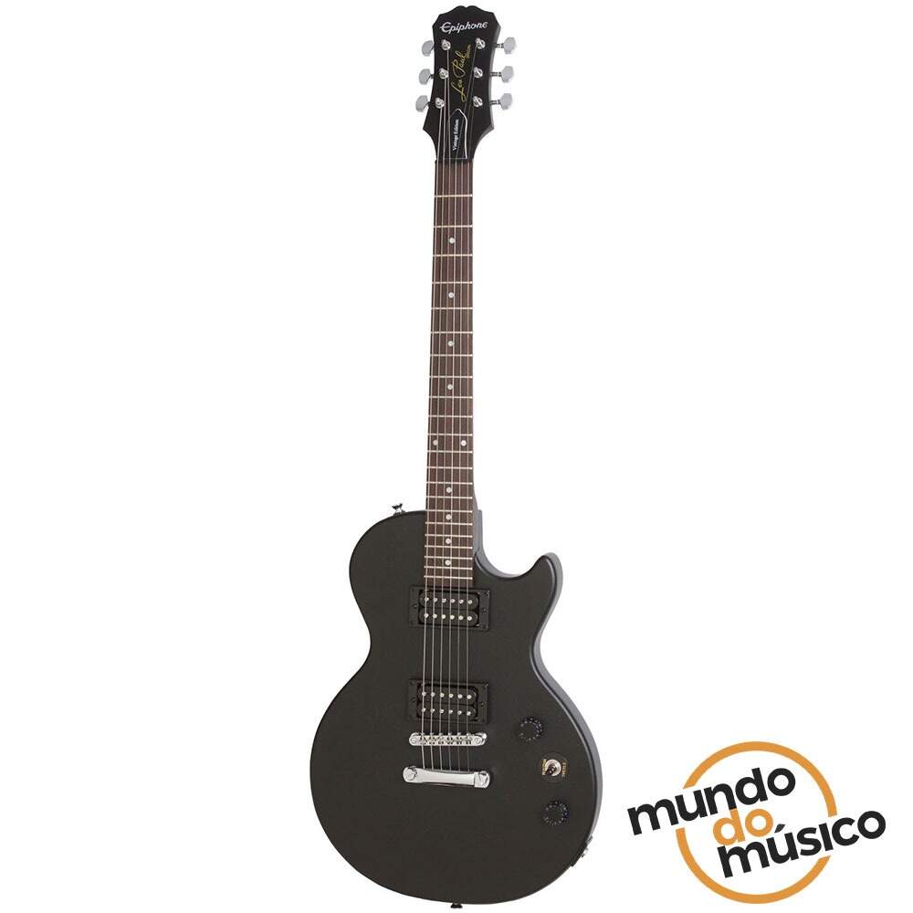 ギター Epiphone Les Paul Special VE Vintage edi Guitarra Epiphone Les Paul Special VE Vintage Worn Ebony - Mundo