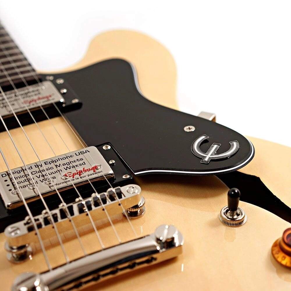 Epiphone ES-335 DOT ナチュラル Guitarra Elétrica Semi Acústica Epiphone ES335 DOT - Natural