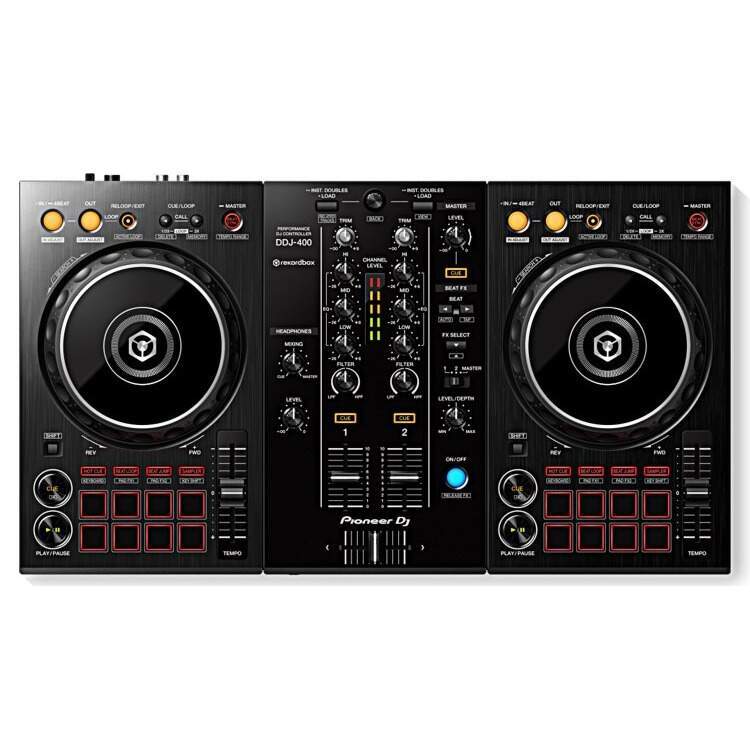Controladora Pionner DJ DDJ 400 - Mundo do Músico