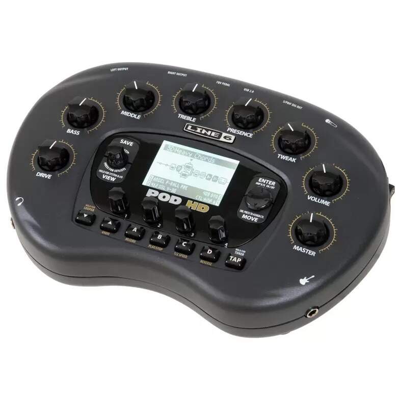 ギター Line6 POD HD Pedaleira Line 6 POD HD Para Guitarra - Mundo do Músico