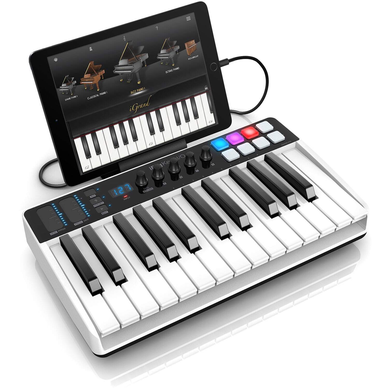 DTM・DAW iRig Keys I/O 25 Teclado Controlador Com Interface IK Irig Keys I/O 25 - Mundo do