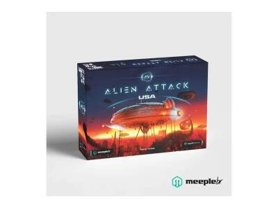 Alien Attack USA - MeepleBR - Jogos de tabuleiro PT BR - Meca dos