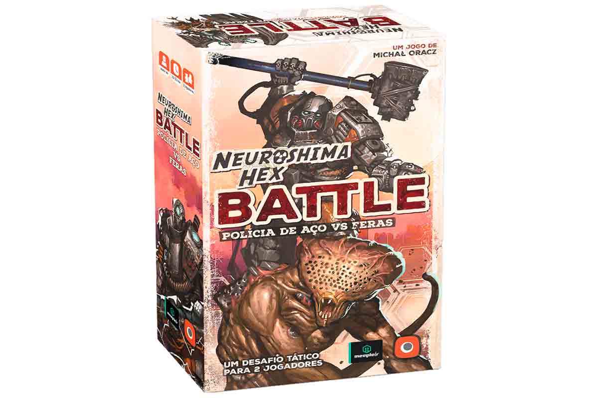 Neuroshima Hex: Battle - Polícia de Aço Vs. Feras - Meca dos Jogos