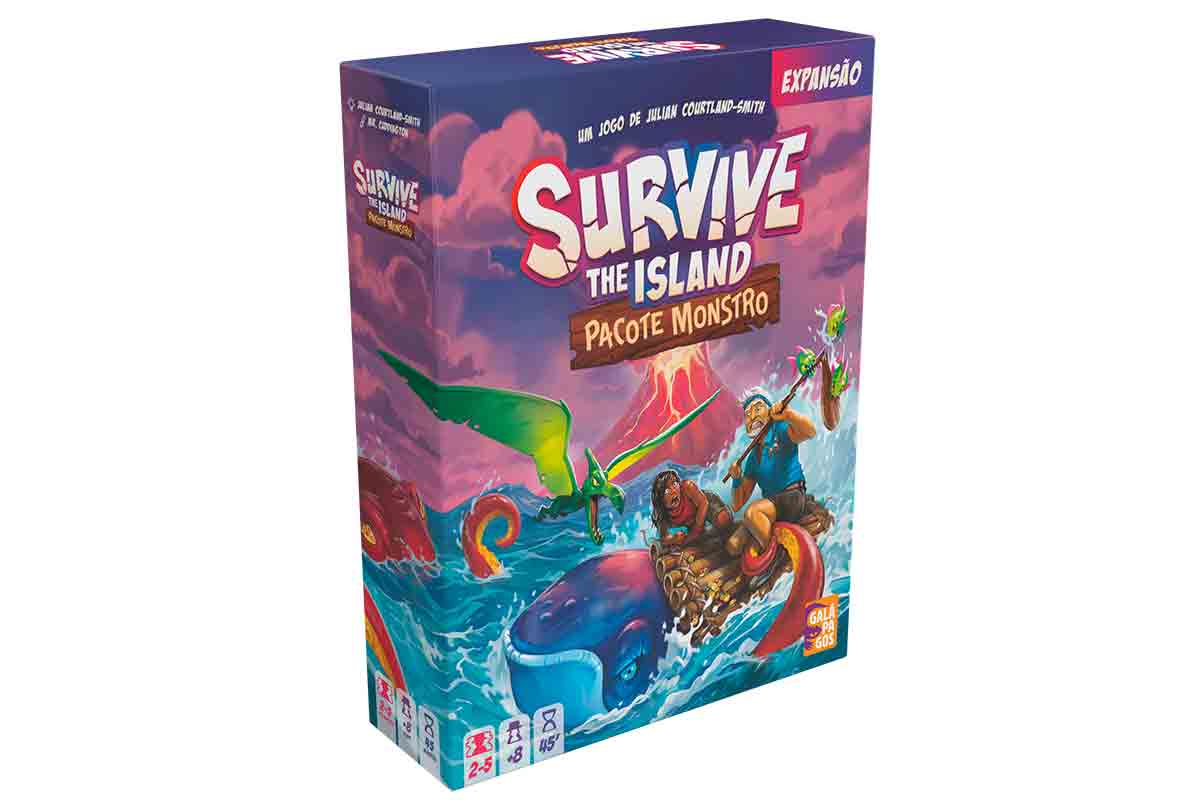 Survive: The Island - Pacote Monstro (Expansão) - Meca dos Jogos