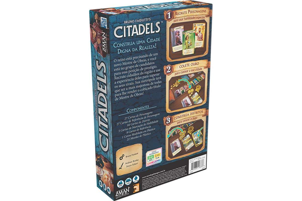 Citadels (Segunda Edicao) Revisada - Meca dos Jogos