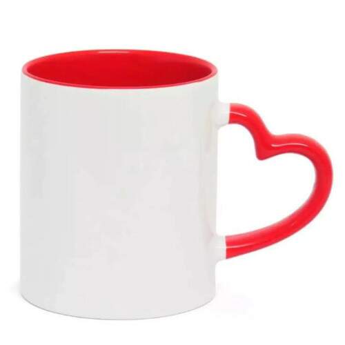 CANECA SUBLIMTICA ALA MEIO CORAO VERMELHA