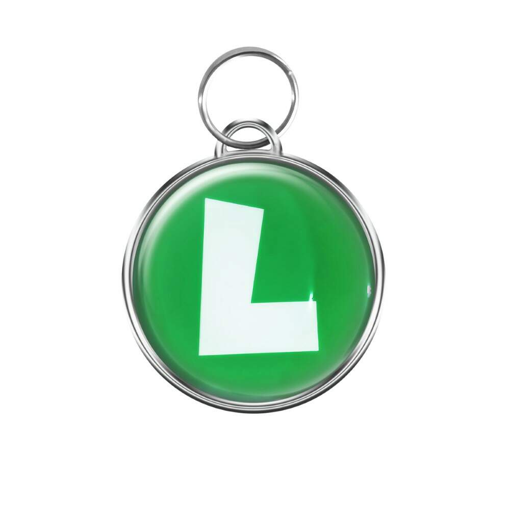 Pet Tag - Luigi - para mdio a maior porte