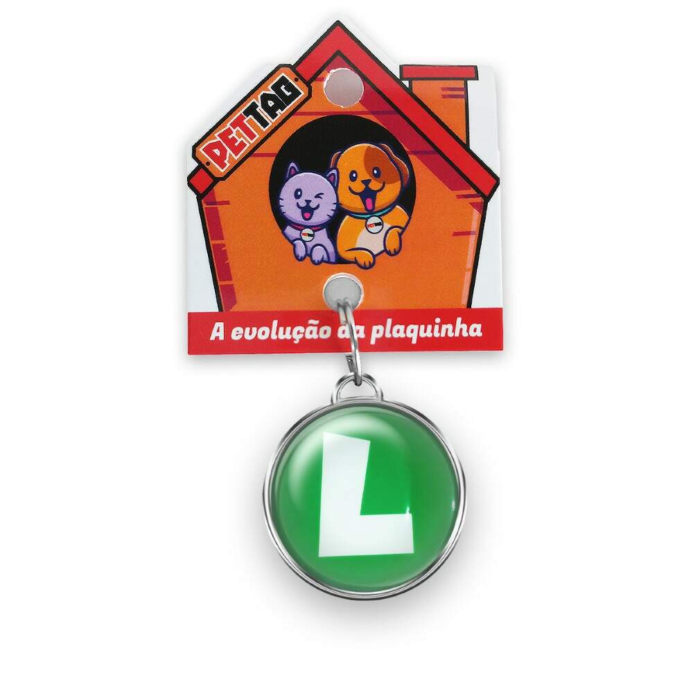Pet Tag - Luigi - para mdio a maior porte