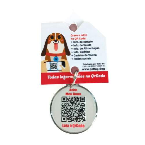 Pet Tag - Luigi - para mdio a maior porte