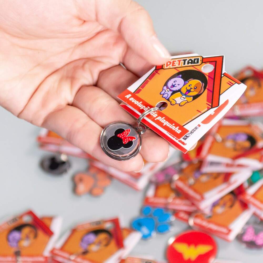 Pet Tag - Minei - para portes mini pequeno