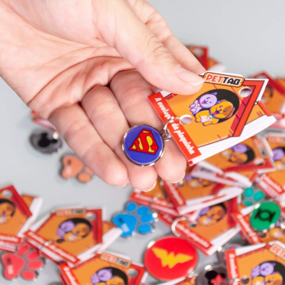 Pet Tag - SuperCo- para portes mini pequeno