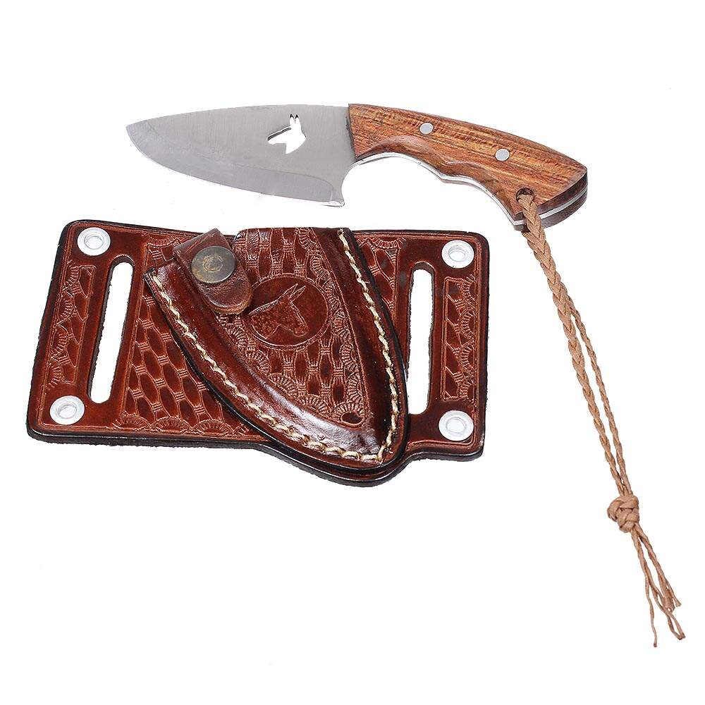 Mini Faca Campeira Inox com Bainha Old West 31206 - Rodeo West