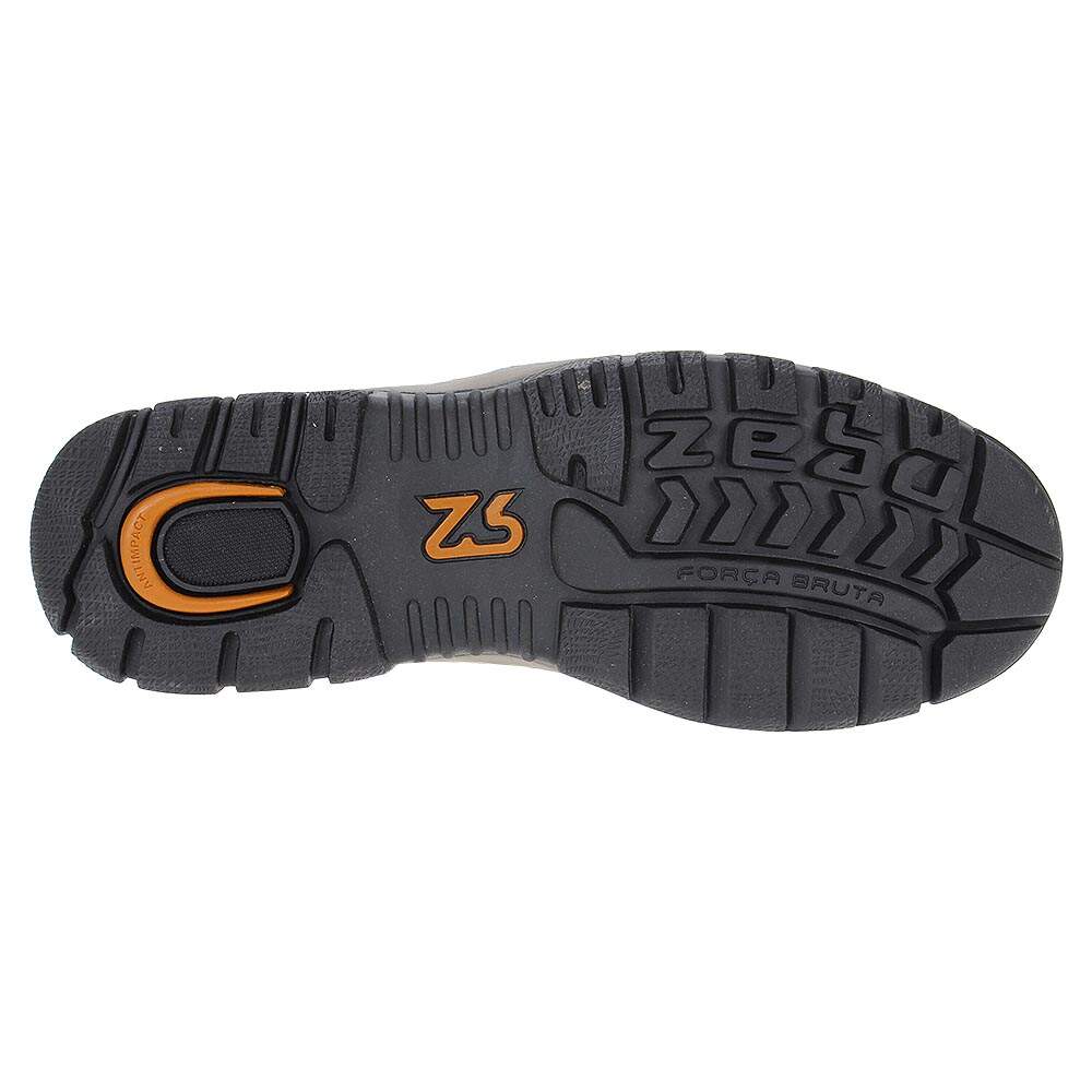 Botina Masculina Cano Curto Marrom Zebu Original 22461 - Rodeo West