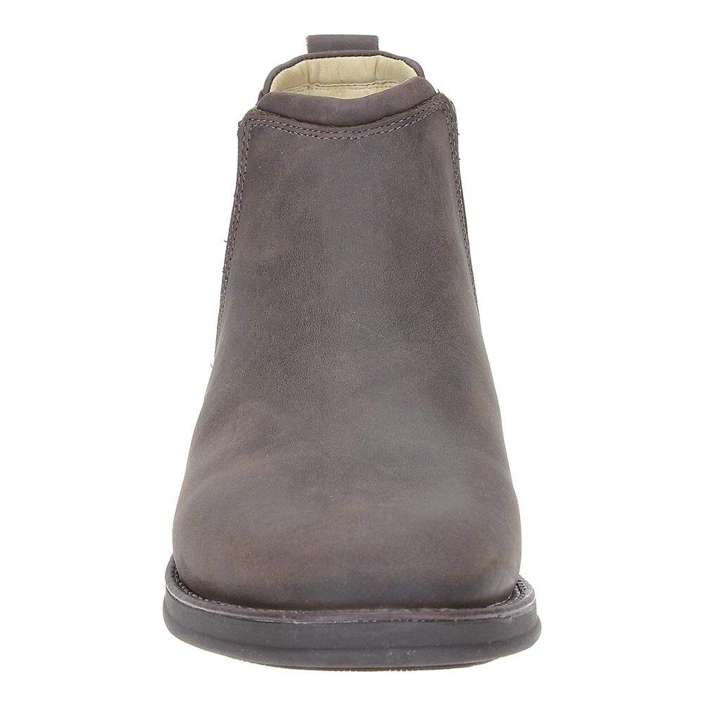 Botina Couro Marrom Masculina Zebu Original 23373 - Rodeo West