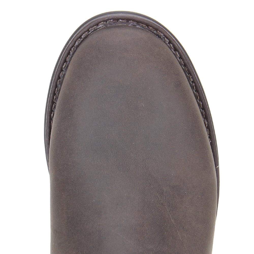 Botina Couro Marrom Masculina Zebu Original 23373 - Rodeo West