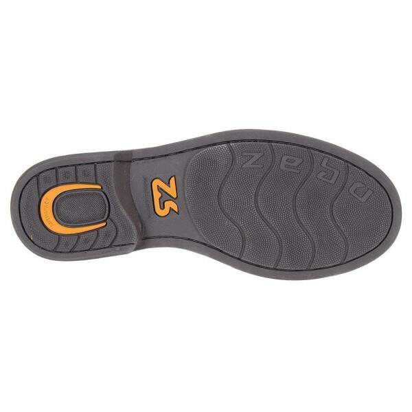 Botina Couro Marrom Masculina Zebu Original 23373