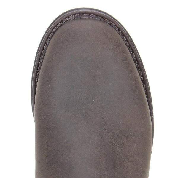 Botina Couro Marrom Masculina Zebu Original 23373