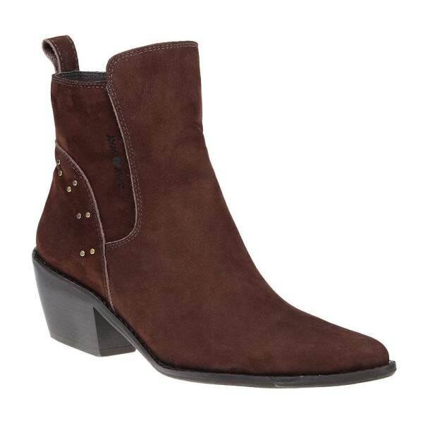 Bota Country Feminina Vinho Cano Curto Cow Way 24532
