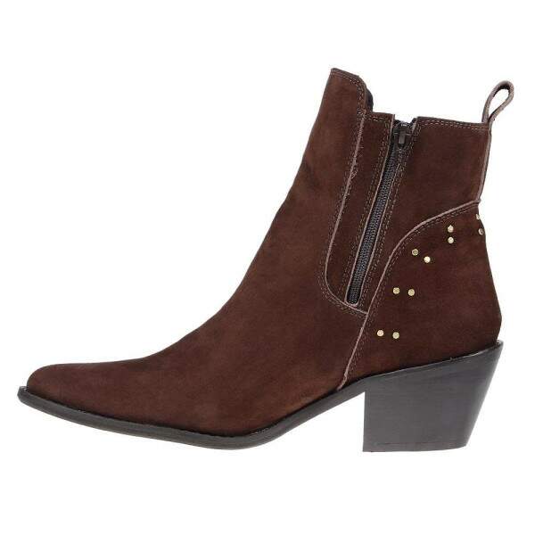 Bota Country Feminina Vinho Cano Curto Cow Way 24532