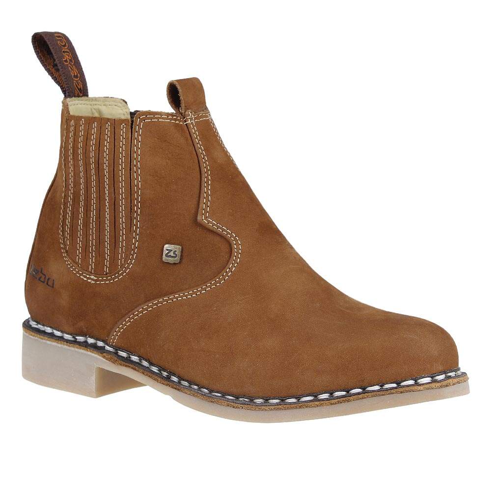 Botina Zebu Original Masculina Castor Vira Francesa 24119 - Rodeo West