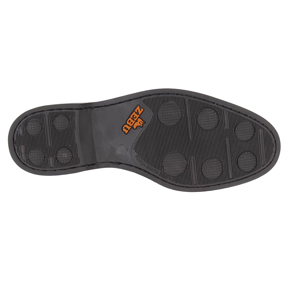 Botina Marrom Masculina Zebu Original 22702 - Rodeo West