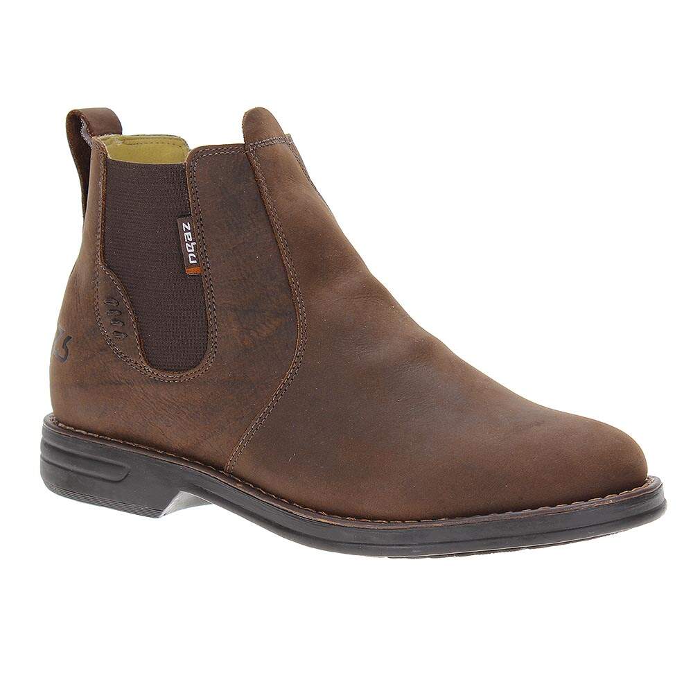 Bubu③ J726 Botina Zebu Original Marrom Masculina 22696 - Rodeo West