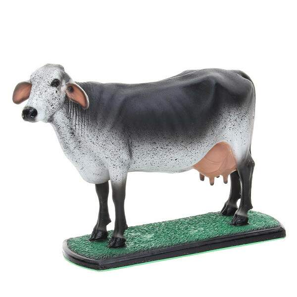 Escultura em Resina Vaca Girolanda Home Western Decor 25700