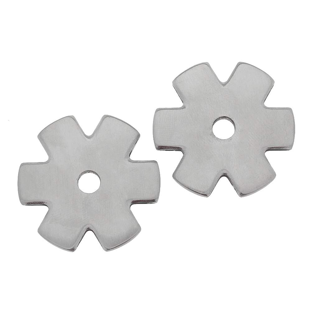 Embout Western Metalab – Inox, Joue 5, Bouche 9, Sans Pince, Modèle Robert, Neuf