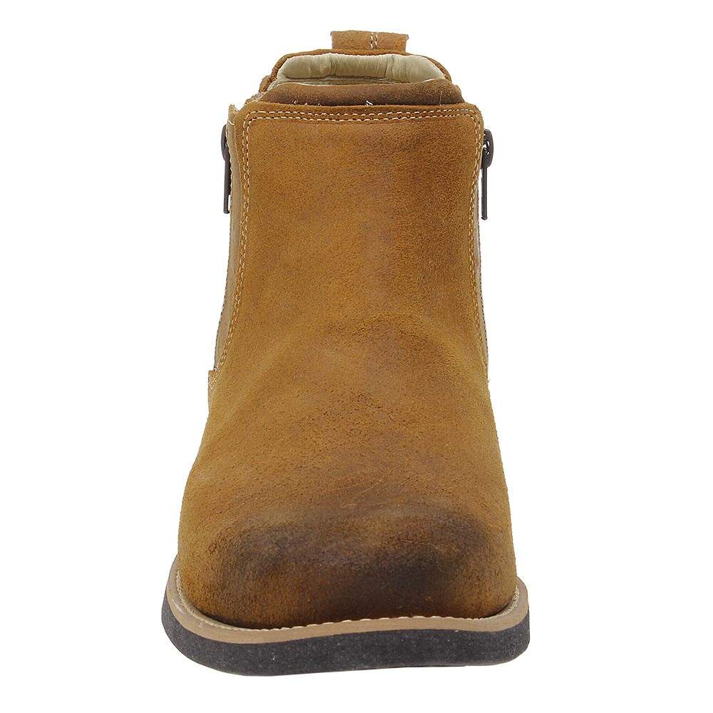 Botina Masculina com Zíper Zebu Original Amarela 26372 - Rodeo West