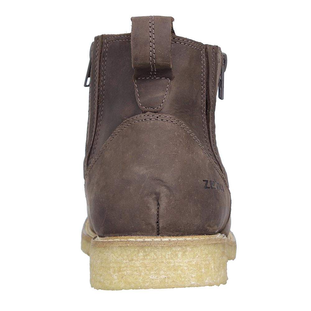 Bubu③ J726 BOTINA MASCULINA ZEBU PINHÃO COM ZIPER 62070