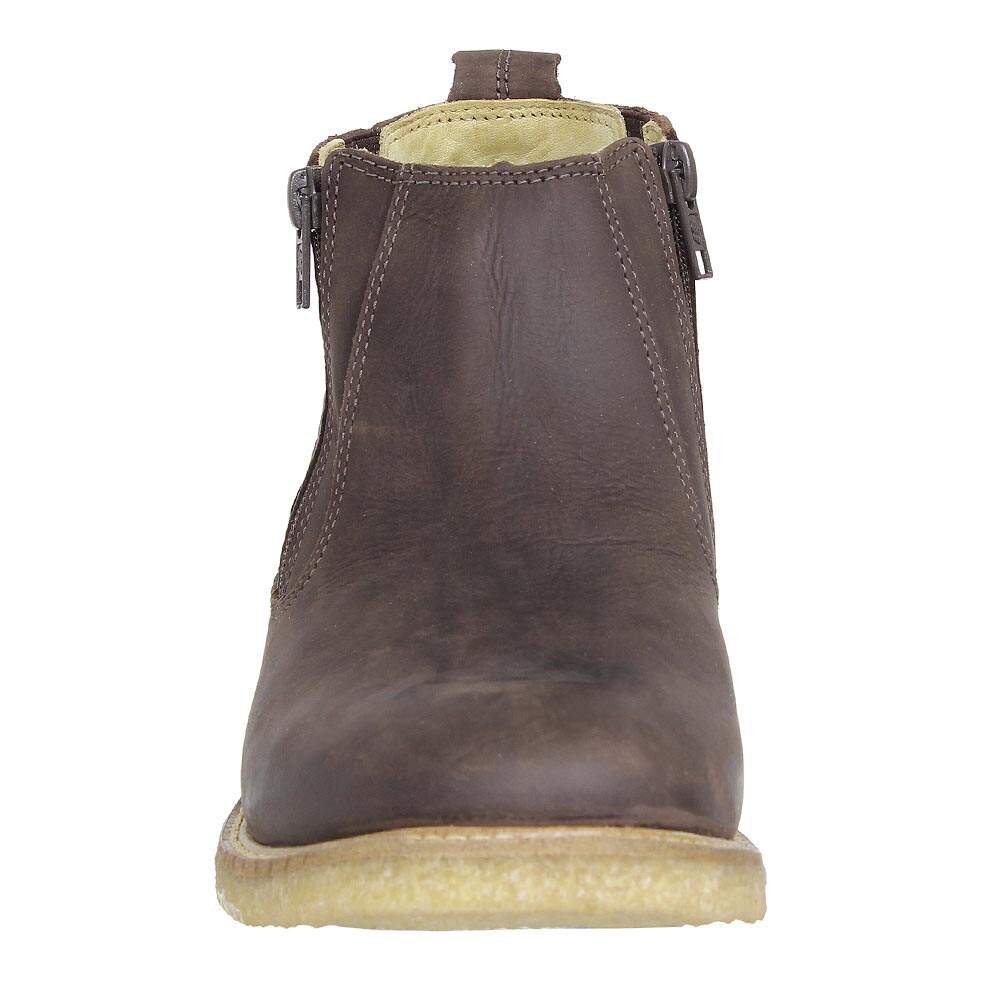 Botina Masculina com Zíper Marrom Zebu 26528 - Rodeo West