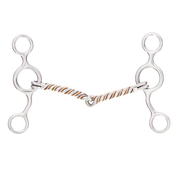 Freio Para Cavalo Boots Horse SS Argentine Bit Twisted MTH 27674