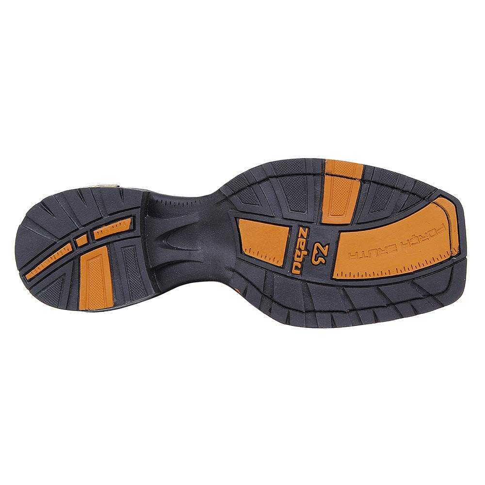 Botina Masculina Marrom Zebu Bico Quadrado 28327 - Rodeo West