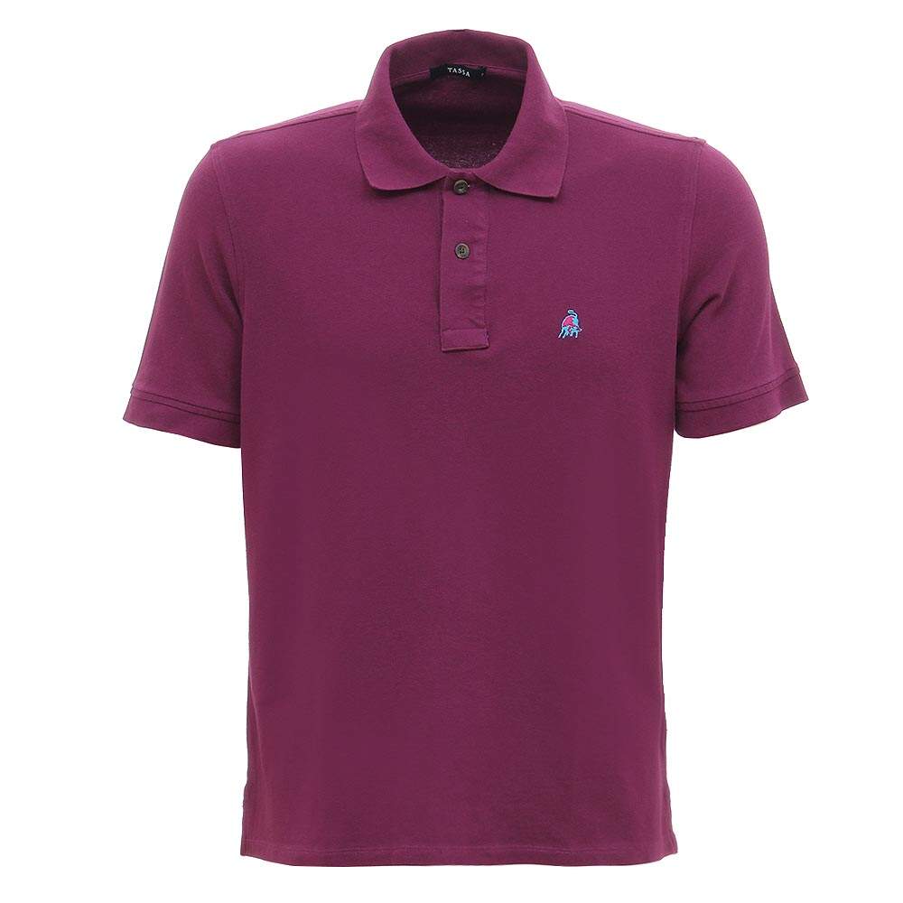 Camisa Gola Polo Masculina Roxa Tassa 29931 - Rodeo West