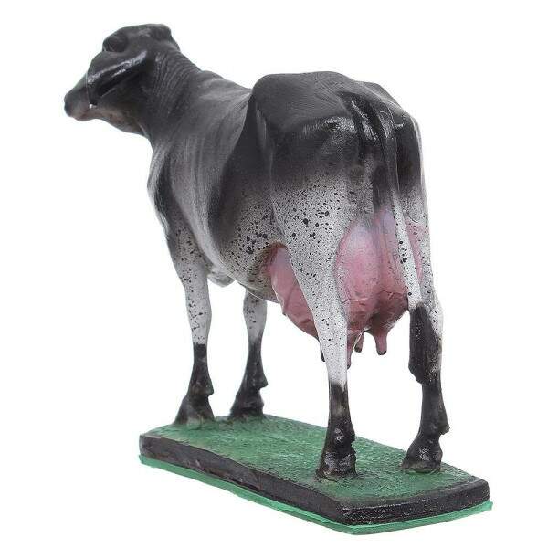 Escultura em Resina Vaca Girolanda Home Western Decor 30874