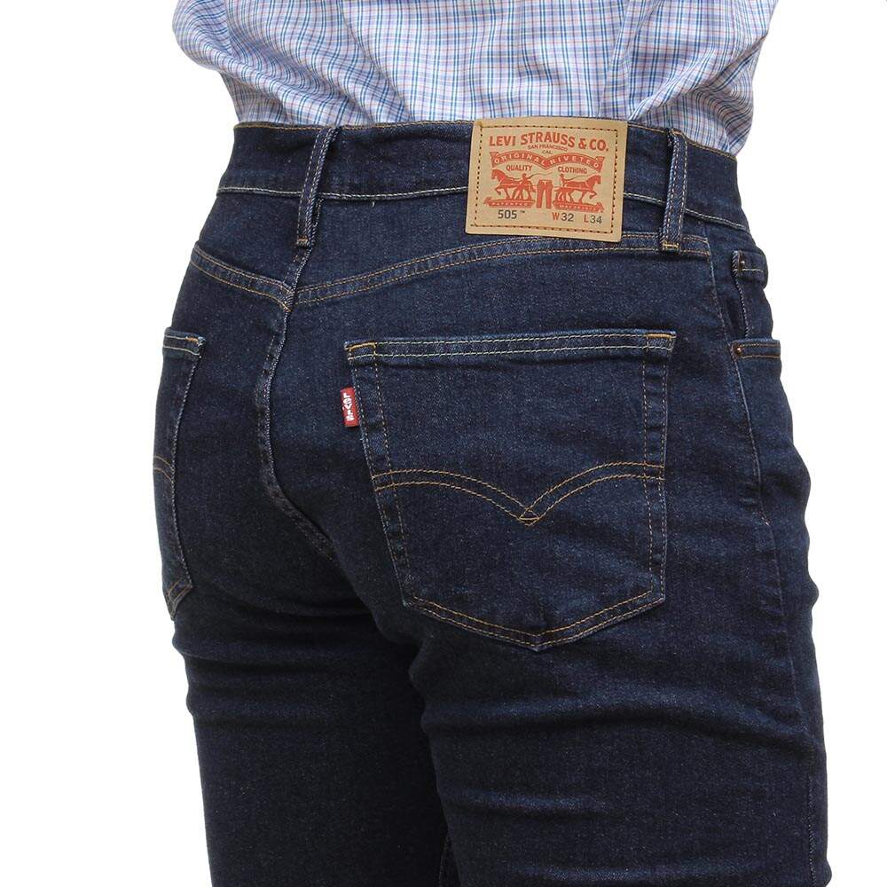 Calça Jeans Masculina Azul 505 Regular Levi's 31944 - Rodeo West