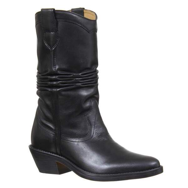 Bota Masculina Preta com Bico Fino Cow Way 32987
